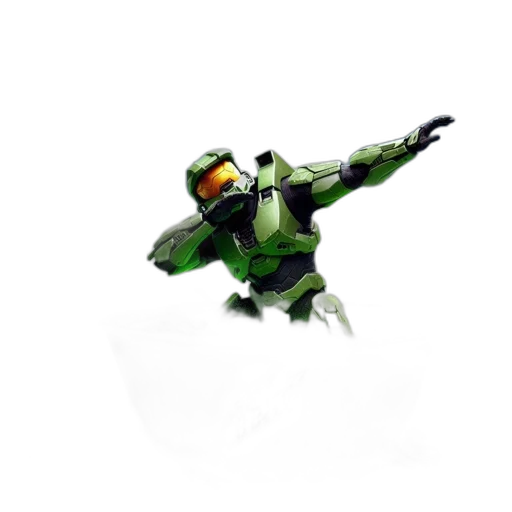 robot, weapon, staff, pixel art transparent PNG cut-out