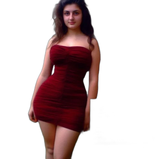 dress, creature, face, jewelry transparent PNG cut-out