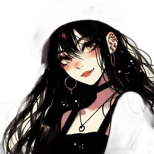 creature, face, hair, anime transparent PNG cut-out
