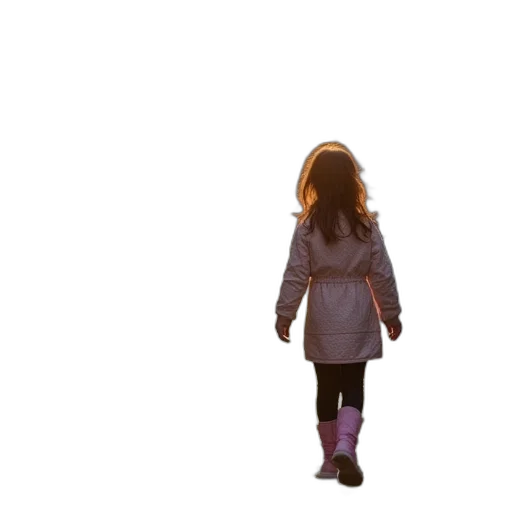 jacket, dress, hair, robot transparent PNG cut-out