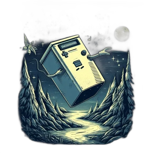 robot, jacket, pixel art, concept art transparent PNG cut-out