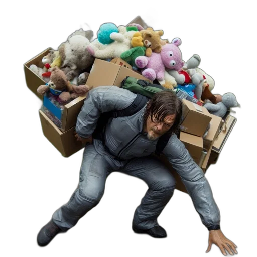 man, wearing, protective, suit transparent PNG cut-out