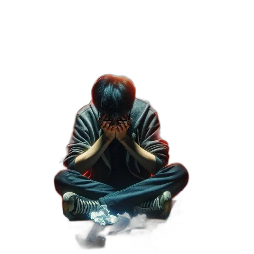 jacket, mask, face, creature transparent PNG cut-out