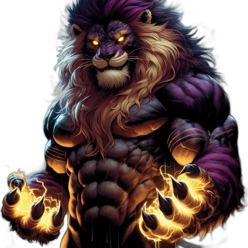 animal, concept art, fantasy art, comic book art transparent PNG cut-out