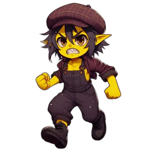 staff, hat, pixel art, concept art transparent PNG cut-out