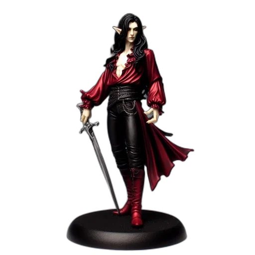 concept art, fantasy art, elf, figure transparent PNG cut-out