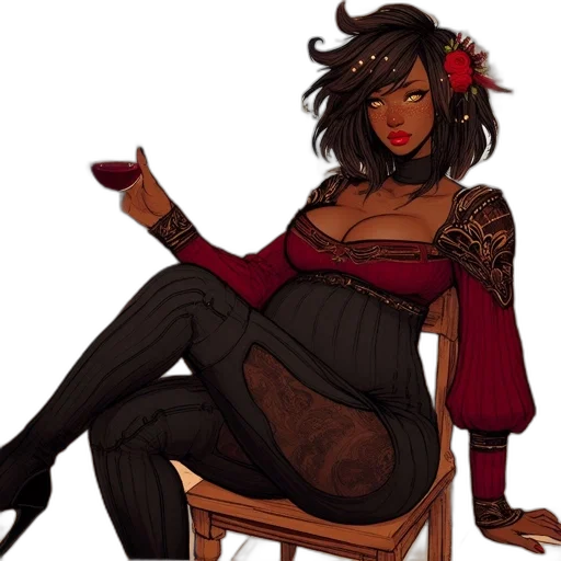dress, concept art, fantasy art, pixel art transparent PNG cut-out