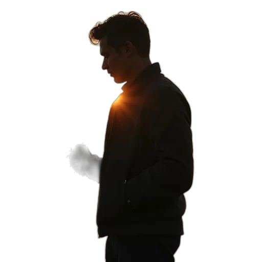 jacket, staff, face, mask transparent PNG cut-out