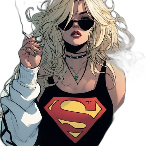 comic book art, concept art, cartoon, fantasy art transparent PNG cut-out