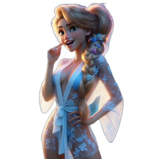 dress, staff, concept art, cartoon transparent PNG cut-out