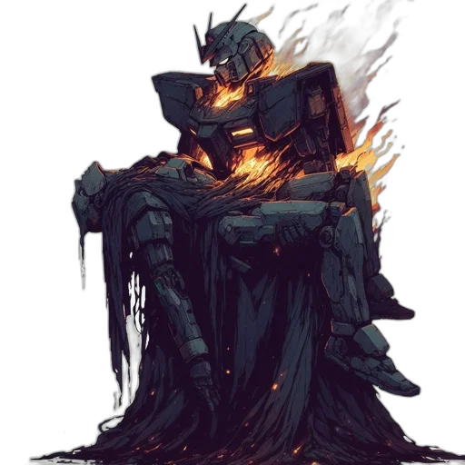 robot, mask, dragon, concept art transparent PNG cut-out