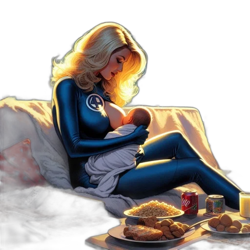 food, concept art, comic book art, fantasy art transparent PNG cut-out