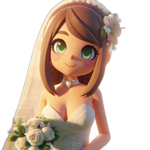 dress, face, crown, robot transparent PNG cut-out