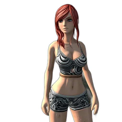 dress, jewelry, 3d render, concept art transparent PNG cut-out