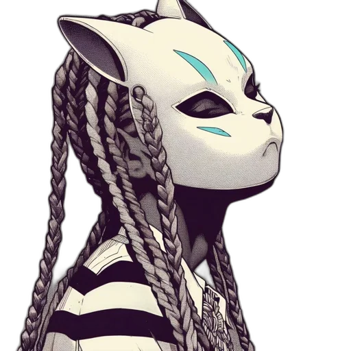 mask, creature, animal, jewelry transparent PNG cut-out