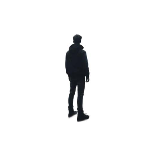 jacket, staff, robot, face transparent PNG cut-out