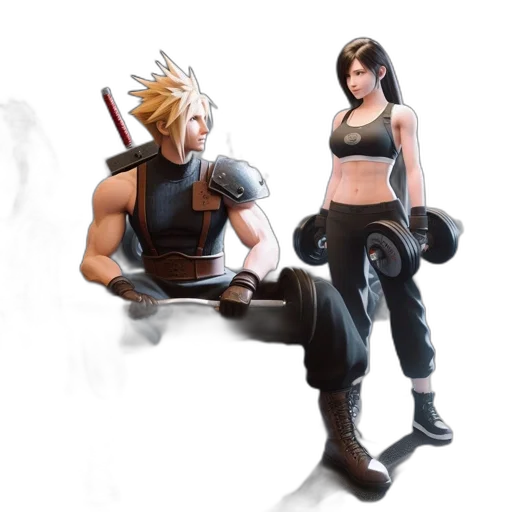 weapon, sword, concept art, 3d render transparent PNG cut-out