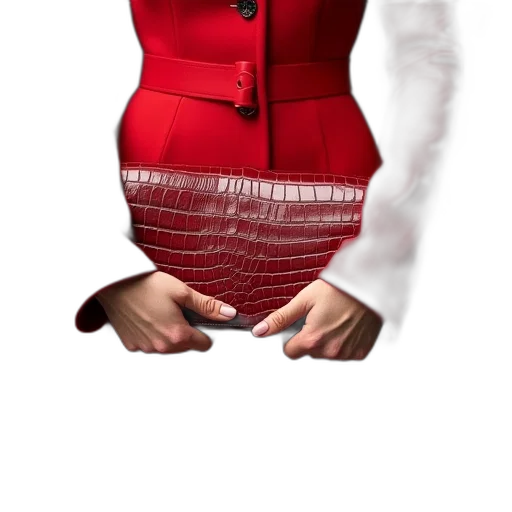 dress, jacket, robot, staff transparent PNG cut-out