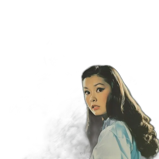 dress, face, staff, hair transparent PNG cut-out