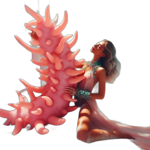creature, dragon, 3d render, concept art transparent PNG cut-out