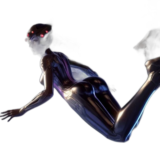 robot, creature, dress, mask transparent PNG cut-out