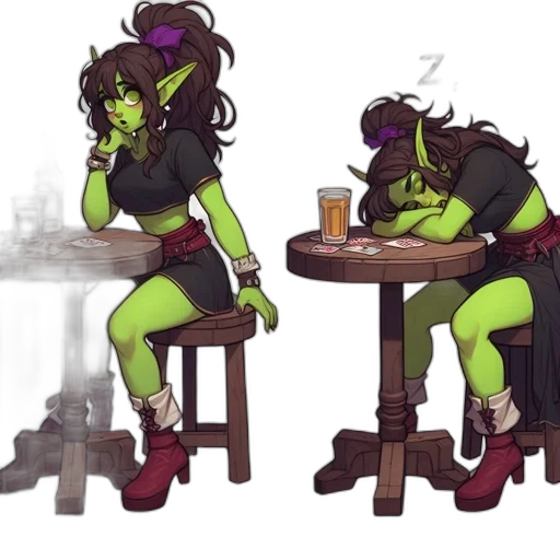 concept art, cyberpunk, fantasy art, comic book art transparent PNG cut-out