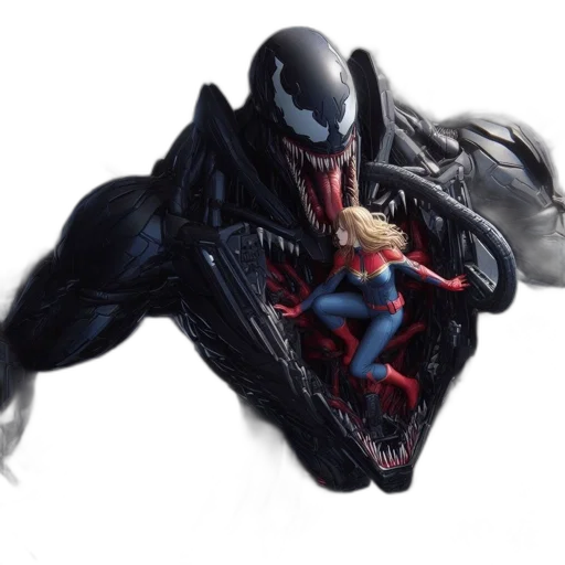 creature, dragon, concept art, 3d render transparent PNG cut-out