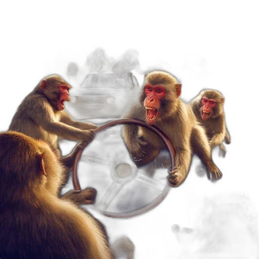 concept art, photorealistic, inside, car transparent PNG cut-out