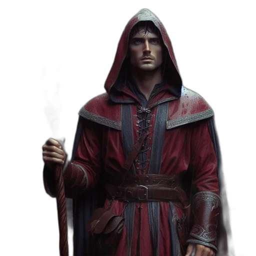 staff, jacket, concept art, fantasy art transparent PNG cut-out