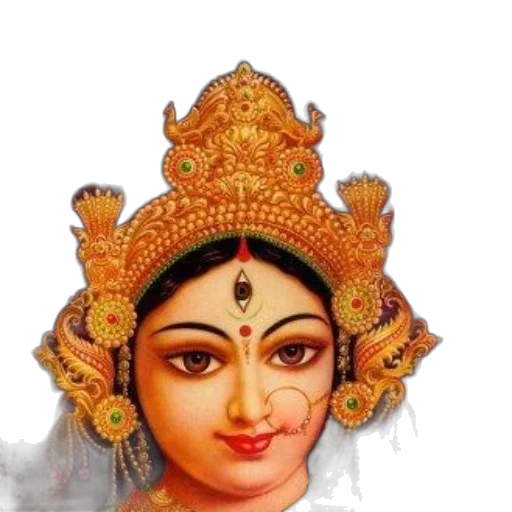jewelry, face, crown, staff transparent PNG cut-out