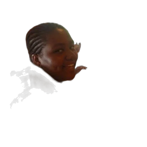 face, staff, creature, hair transparent PNG cut-out