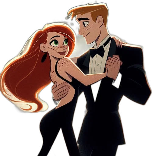 dress, cartoon, concept art, comic book art transparent PNG cut-out