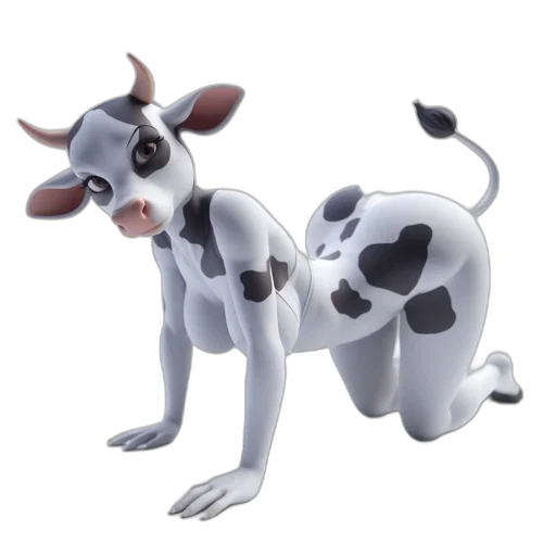 animal, robot, 3d render, concept art transparent PNG cut-out