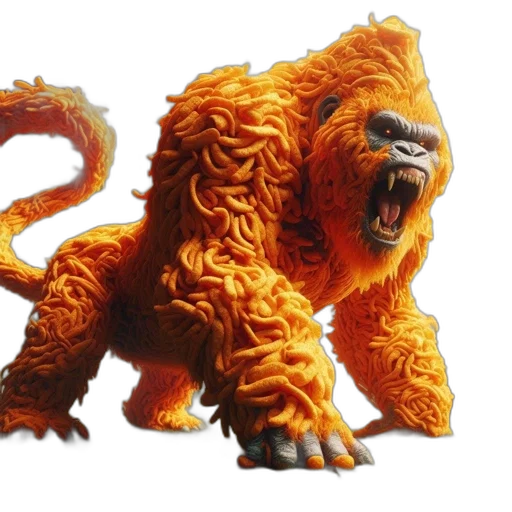 creature, animal, dragon, hair transparent PNG cut-out