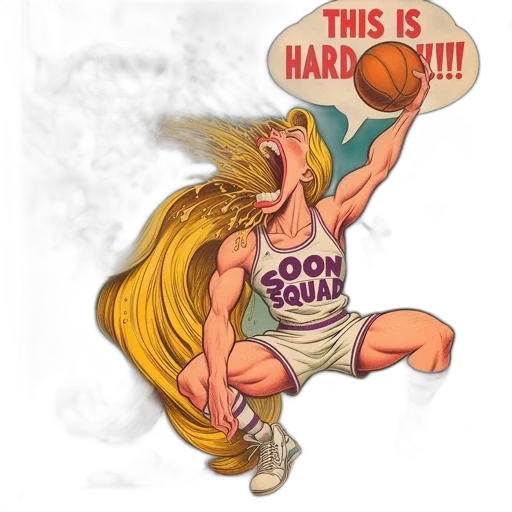 hair, comic book art, cartoon, athletic transparent PNG cut-out