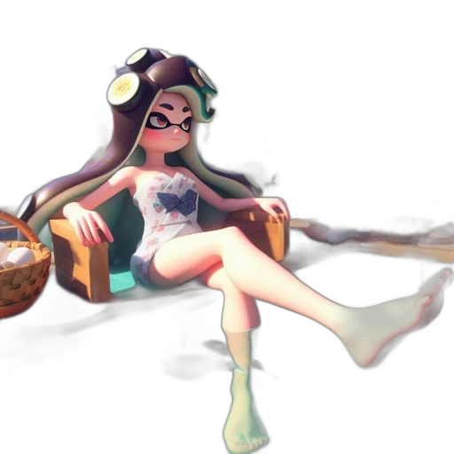 staff, weapon, dress, hat transparent PNG cut-out