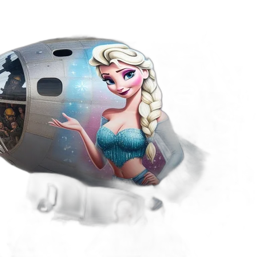 mask, fantasy art, concept art, 3d render transparent PNG cut-out
