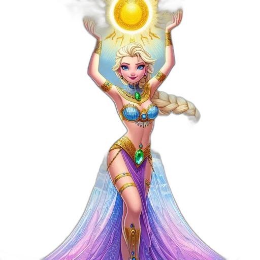 staff, dress, fantasy art, concept art transparent PNG cut-out