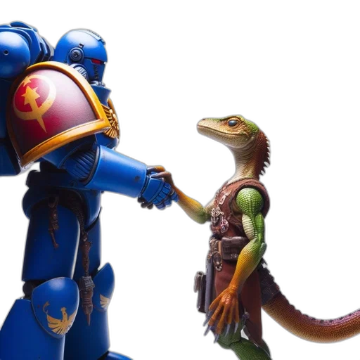 dragon, robot, concept art, 3d render transparent PNG cut-out