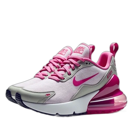 shoes, vaporwave, 3d render, photorealistic transparent PNG cut-out