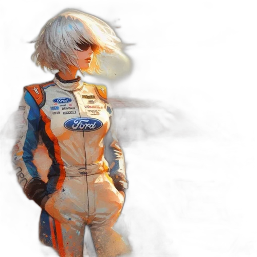 jacket, robot, dress, face transparent PNG cut-out
