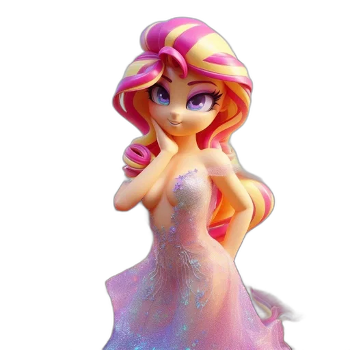 dress, 3d render, fantasy art, concept art transparent PNG cut-out