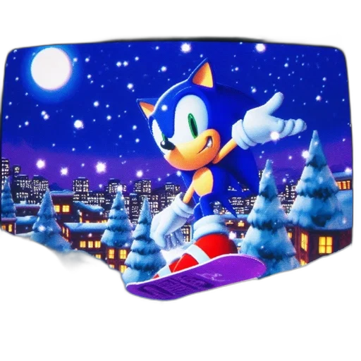 concept art, 3d render, snow, night transparent PNG cut-out