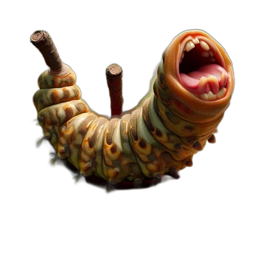 creature, animal, dragon, staff transparent PNG cut-out