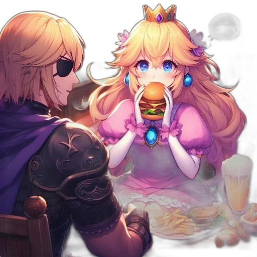 food, crown, concept art, fantasy art transparent PNG cut-out