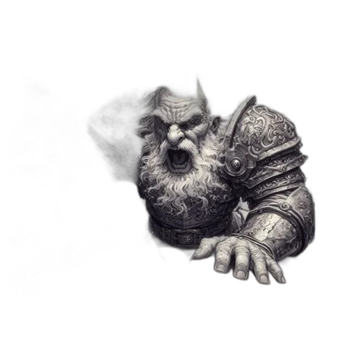 dragon, creature, animal, staff transparent PNG cut-out