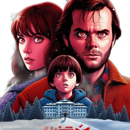 comic book art, concept art, pixel art, snow transparent PNG cut-out