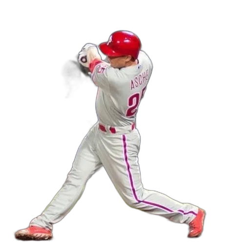 staff, baseball, player, red transparent PNG cut-out