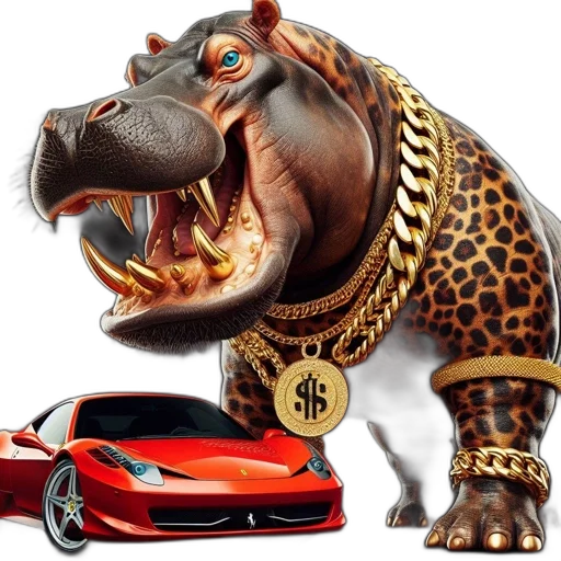 car, animal, dragon, 3d render transparent PNG cut-out