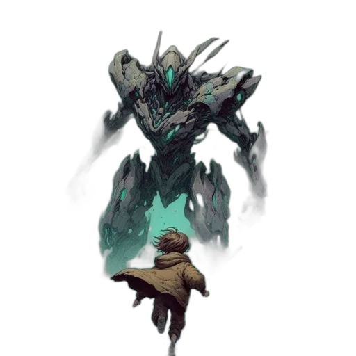 creature, robot, dragon, weapon transparent PNG cut-out